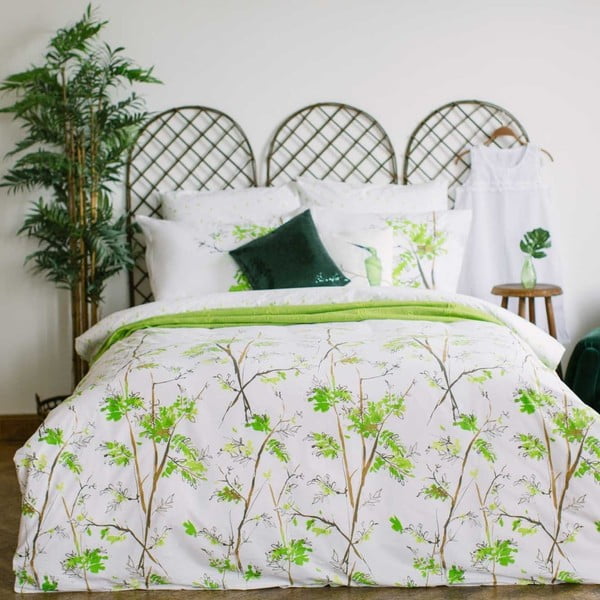 Спално бельо за двойно легло от памучен перкал Camilla, 200 x 220 cm - Bella Maison