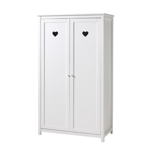 Бял шкаф, височина 190 cm Amori - Vipack