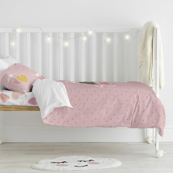 Памучен чаршаф за детско легло 115x145 cm Dancing - Mr. Fox-image-4