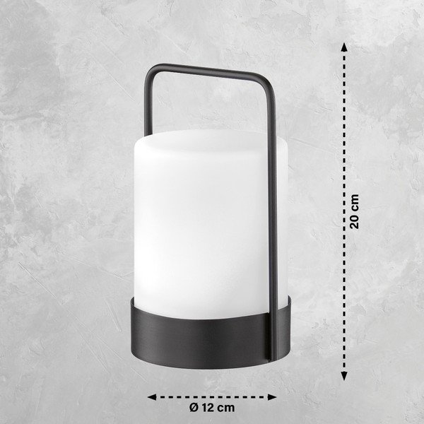 LED соларно осветително тяло с дистанционно управление ø 12 cm Casoli - Fischer & Honsel-image-1