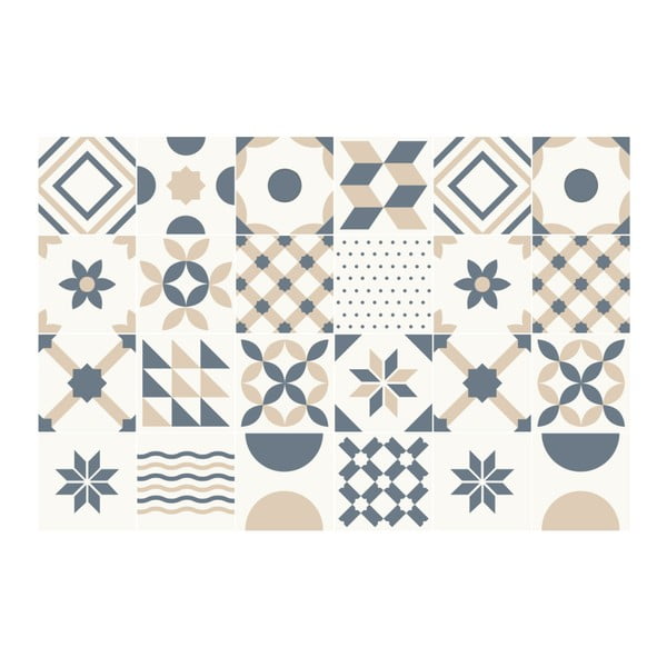 Комплект от 24 стикера Wells, 40 x 60 cm - Ambiance-image-2