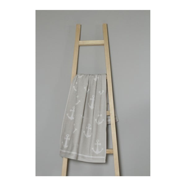 Бежова памучна кърпа Anchor, 50 x 90 cm - My Home Plus