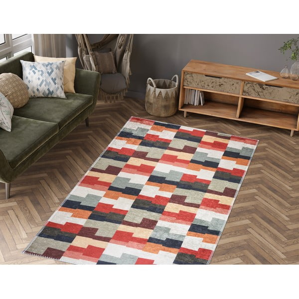 Килим подходящ за пране 160x230 cm Blocks of Fun – Vitaus-image-1