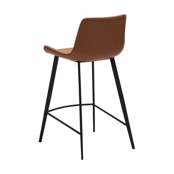 Бар стол в цвят кафяв коняк (височина на седалката 65 cm) Hype – DAN-FORM Denmark-image-3