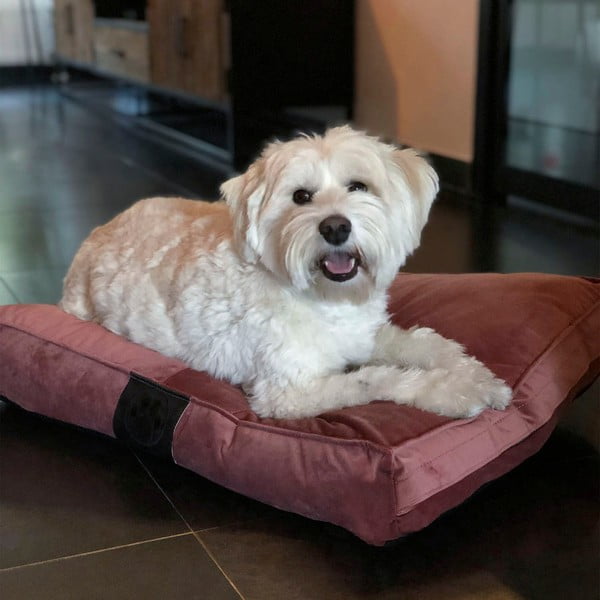 Розово велурено легло 75x55 cm Middle Stitch - Ego Dekor-image-1