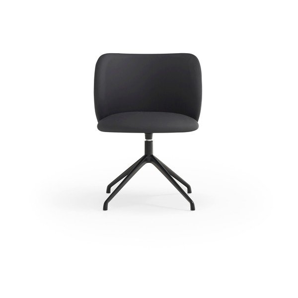 Черен тапициран трапезен стол Mogi – Teulat-image-2