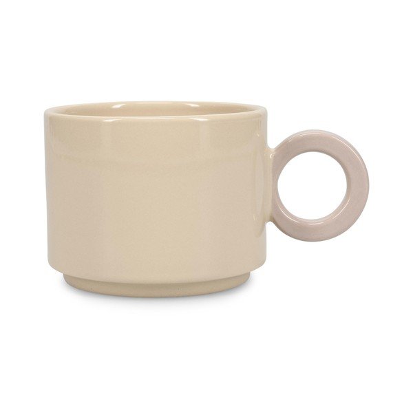 Бежова глинена чаша 280 ml Lou – ONA