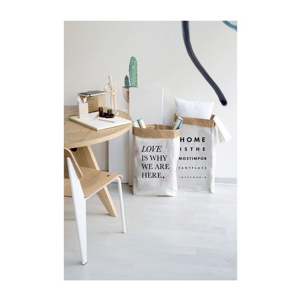 Чанта за съхранение, изработена от рециклирана хартия Най-важното Most Important Place - Really Nice Things-image-1