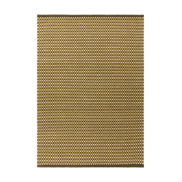 Ръчно изработен килим със смес от вълна в цвят каки 200x290 cm Ember – MADE