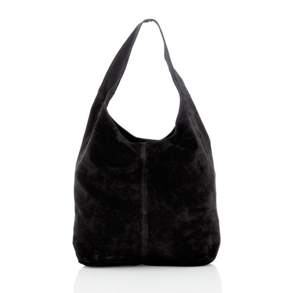 Černá kožená kabelka Glorious Black Monique