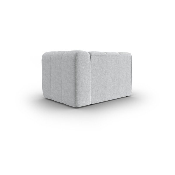 Светлосив модул за диван (десен ъгъл) Lupine - Micadoni Home-image-3