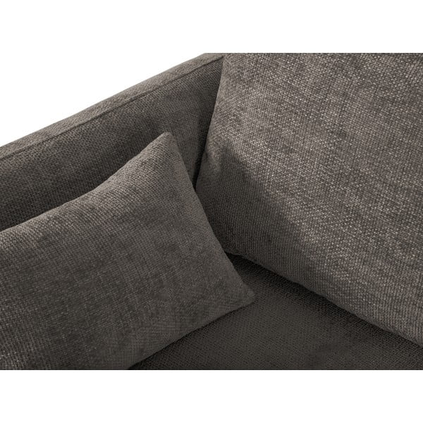 Сив ъглов диван (ляв ъгъл) Matera - Cosmopolitan Design-image-1