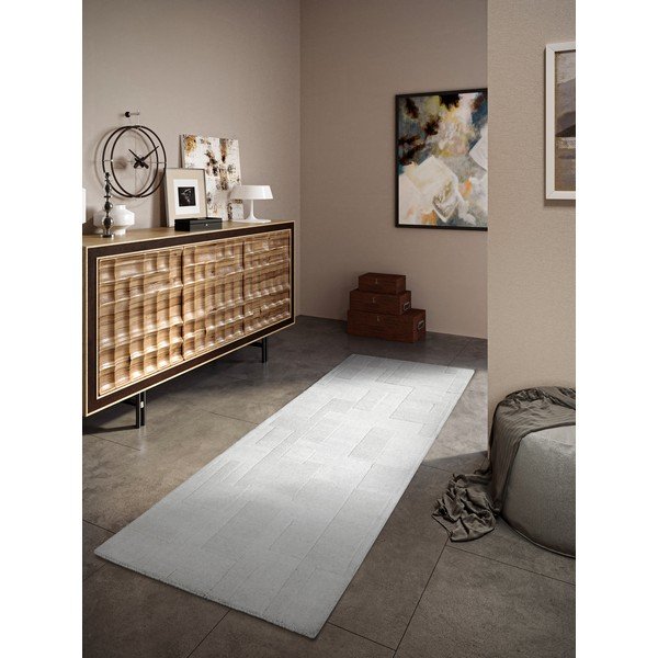 Кремава ръчно изработена вълнена пътека 80x250 cm Wilhelmine – Villeroy&Boch-image-1