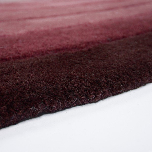 Лилав ръчно изработен вълнен килим 160x230 cm Puddle Ombre  – Flair Rugs-image-3