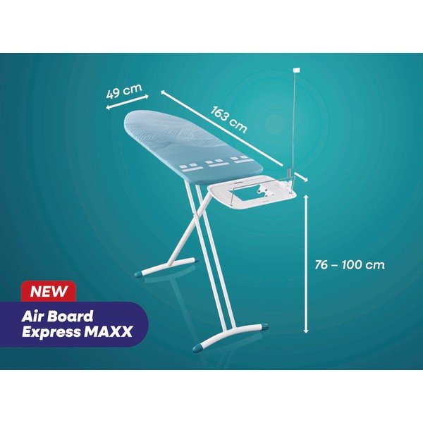 Дъска за гладене 163x49 cm AirBoard Express L Solid MAXX – LEIFHEIT-image-1