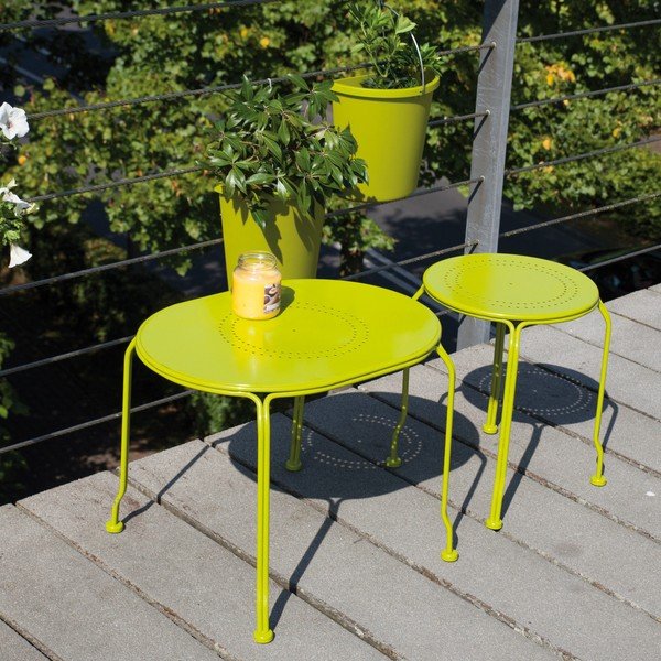 Zelený stolek na balkón Esschert Design Nature -image-1