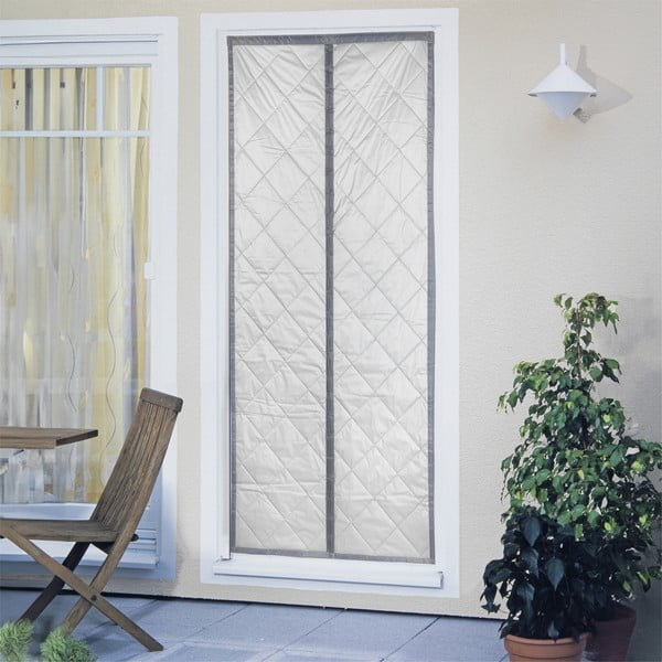 Термозавеса за врата в сиво-сребристо 90x200 cm - Maximex-image-1