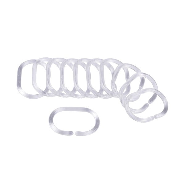 Кукички за душ завеса в комплект от 12 бр. 4 cm Vitamine – douceur d'intérieur