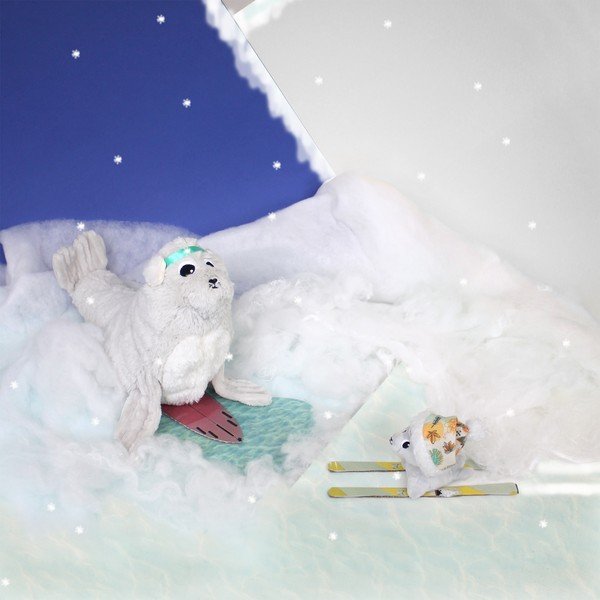 Плюшени играчки 2 бр. Ptipotos Ploufou – Les Deglingos-image-1