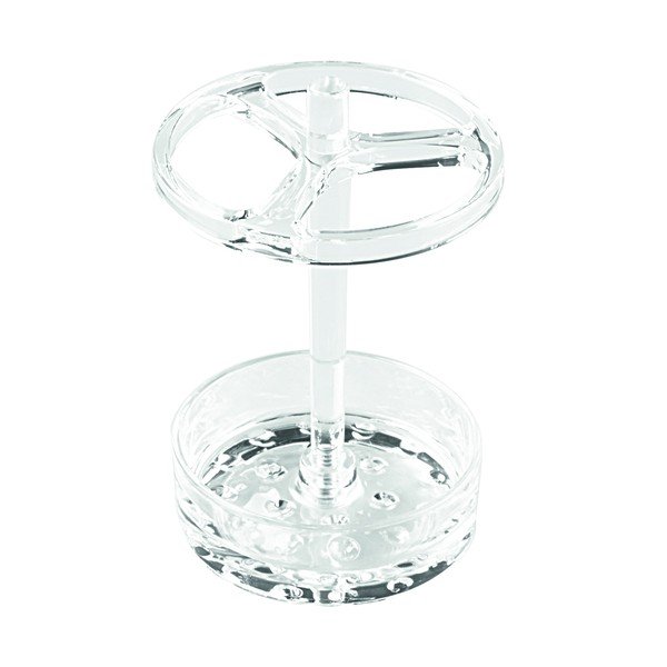 Прозрачна стойка за четки за зъби, голяма Eva - iDesign-image-1