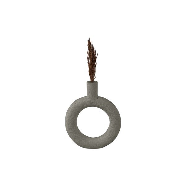 Сива ваза Ring - PT LIVING-image-1