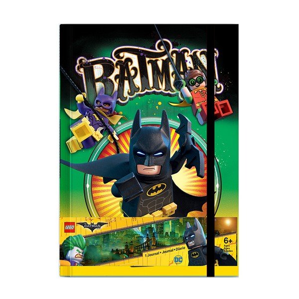 Линирана тетрадка Batman, 96 страници - LEGO®
