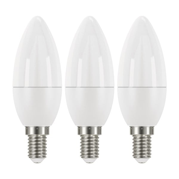 LED крушки в комплект от 3 броя E14, 40 W, 230 V - EMOS