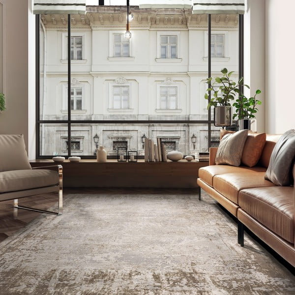 Бежов килим 120x170 cm Kuza – Asiatic Carpets-image-1