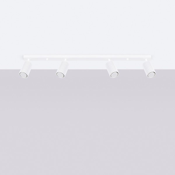 Бял прожектор 6,5x81 cm Gleam – Sollux-image-3