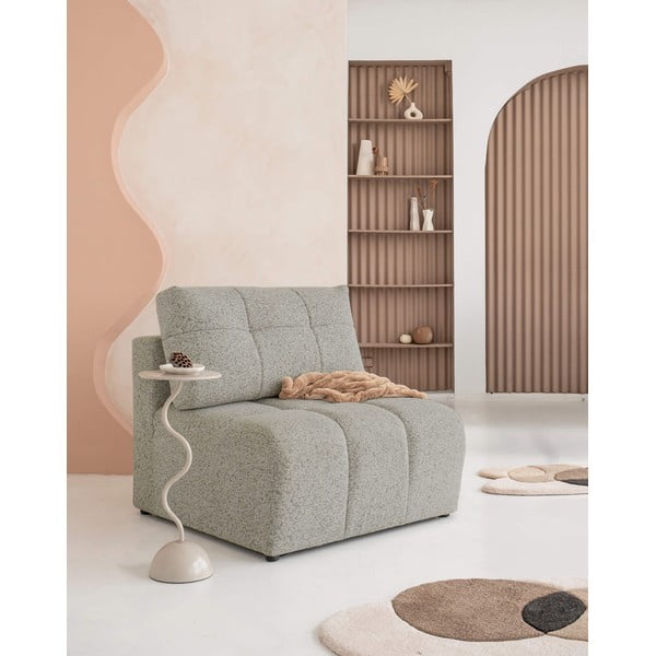 Светлокафяв модул за диван Lulu – Miuform-image-2