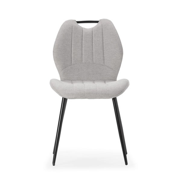 Светлосиви трапезни столове в комплект 4 бр. Muli – Marckeric-image-2