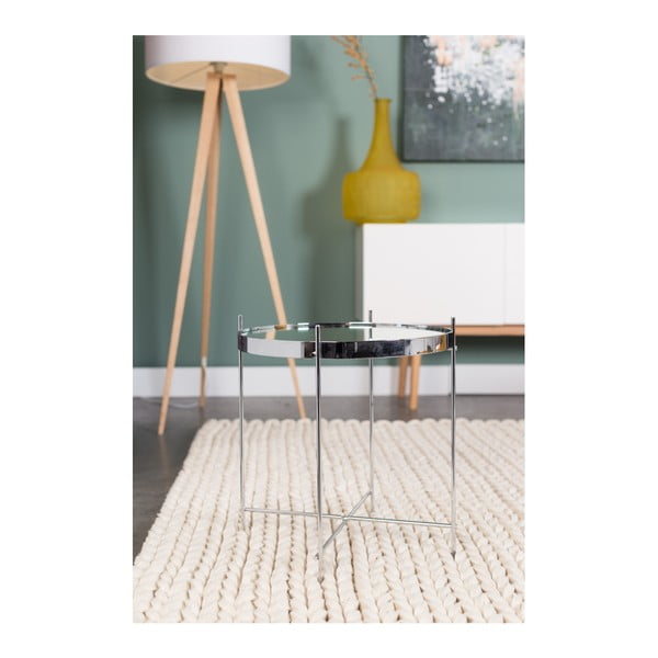 Сгъваема маса в сребристо Cupid - Zuiver-image-4