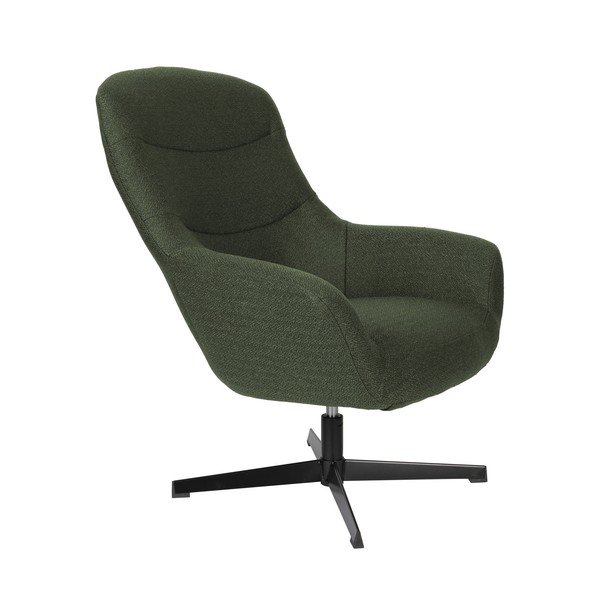 Тъмнозелено кресло Yuki – White Label