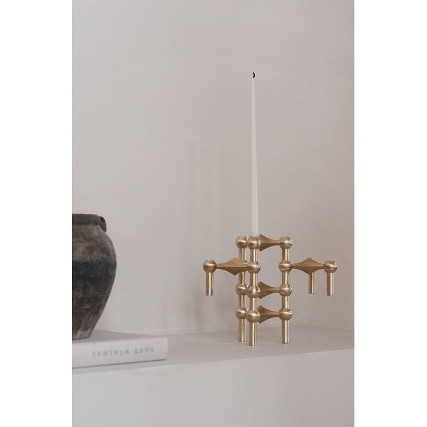 Метални свещници в комплект 3 бр. Nagel – STOFF Nagel-image-1