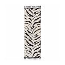 Черно-бял пътека 80x300 cm Esra Zebra – Flair Rugs