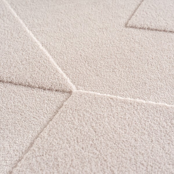 Кремава пътека подходяща за пране 80x250 cm Pompei 1613 – Ayyildiz Carpets-image-2