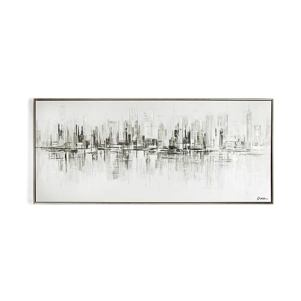 Ručně malovaný obraz Graham & Brown New York, 120 x 50 cm