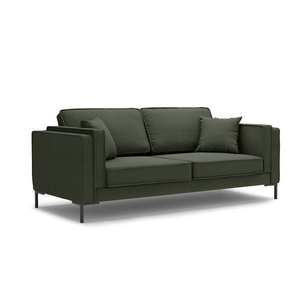 Тъмнозелен диван , 160 cm Attilio - Milo Casa-image-2