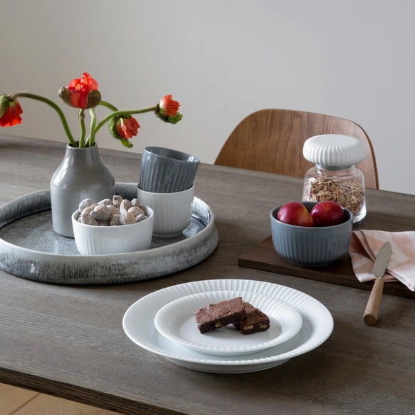 Бяла порцеланова чиния Hammershoi, ⌀ 27 cm Hammershøi - Kähler Design-image-1