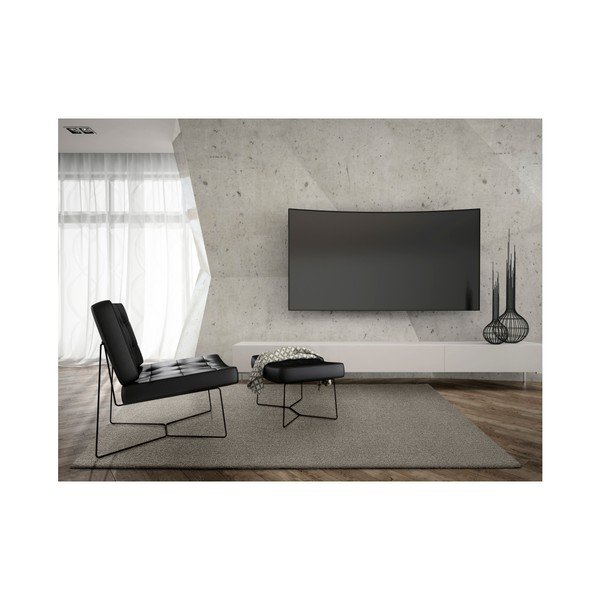 Сив килим Sense Grey, 160 x 230 cm - Universal
