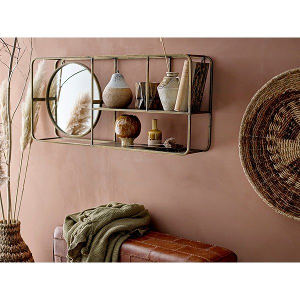 Ваза от бежов фаянс, височина 18 cm Ines - Bloomingville-image-3