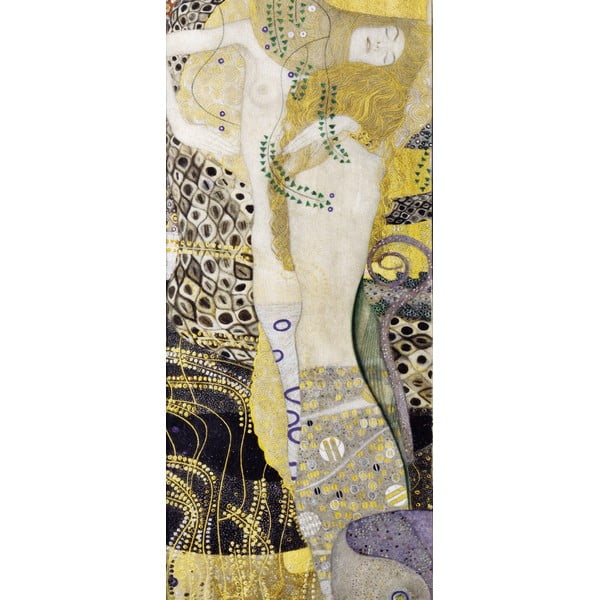 Живопис - репродукция 30x70 cm Water Hoses, Gustav Klimt - Fedkolor