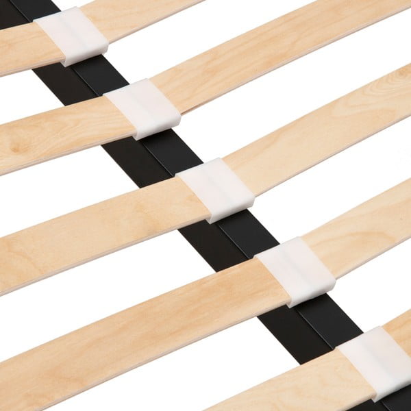 Легло от сива букова дървесина Allon, 160 x 200 cm - Vivonita-image-1