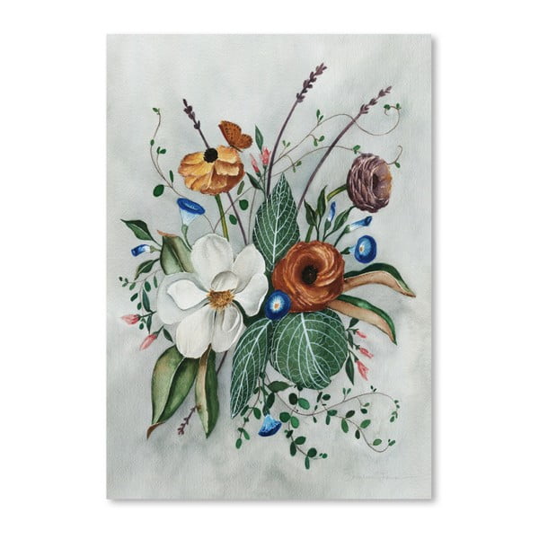 Плакат Moody Magnolia от Shealeen Louise, 30 x 42 cm - Americanflat