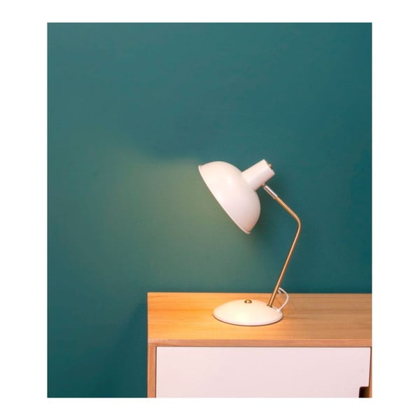 Бяла настолна лампа Hood - Leitmotiv-image-2