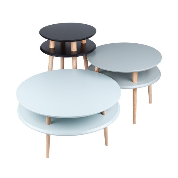 Тъмно сива масичка за кафе UFO, ⌀ 57 cm Ufo - Ragaba-image-2