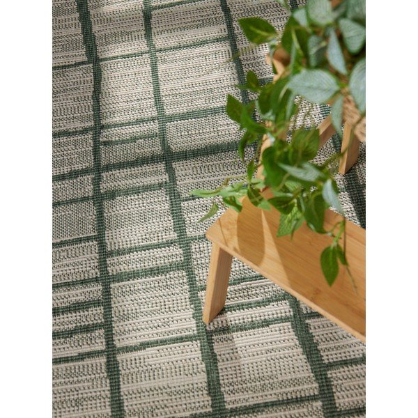 Зелен/кремав кръгъл килим за открито и закрито ø 160 cm Haringey Crouch – Ted Baker-image-2