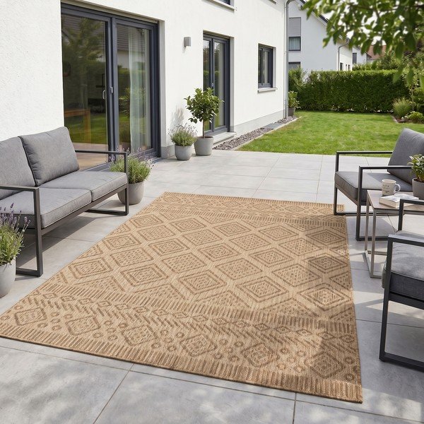 Бежов килим за открито и закрито 240x340 cm Mira 1452 – Ayyildiz Carpets-image-1