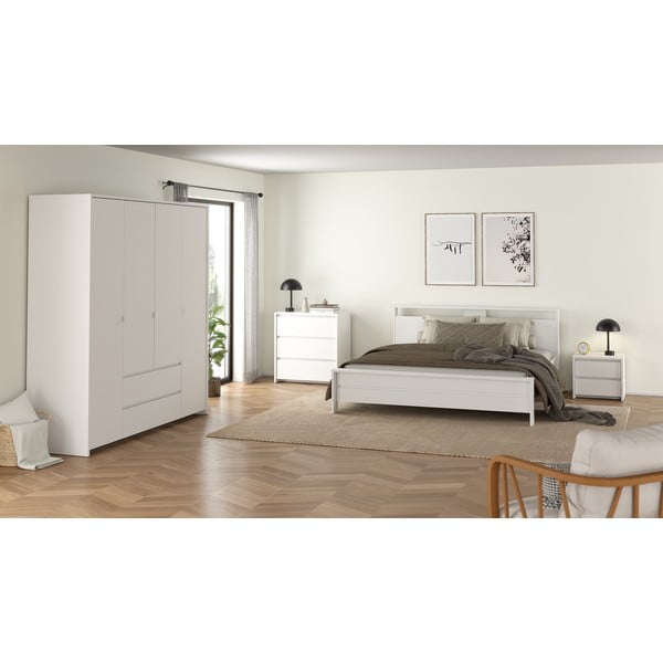 Бяло нощно шкафче Next – Tvilum-image-2