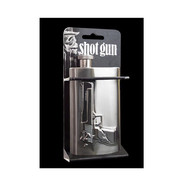 Likérka s reliéfem Suck UK Shot Gun Flask-image-1